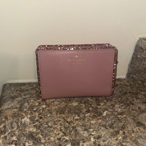 Kate Spade glitter wallet